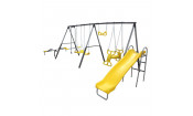 Детский комплекс DFC качели, качели-балансир и горка 76509 Детский комплекс DFC качели, качели-балансир и горка 76509