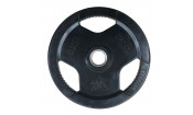 Диск обрезиненный DFC, чёрный, с хватом, 51мм, 15кг Диск обрезиненный DFC, чёрный, с хватом, 51мм, 15кг